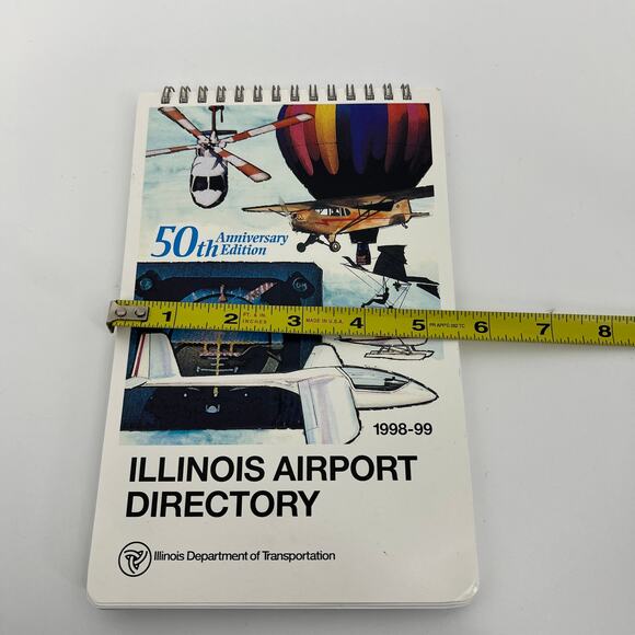 Vintage 50th Anniversary Edition Illinois Airport Directory - Picture 2 of 7